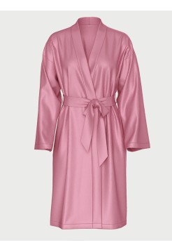 Халат Satin Midi Robe Mauve Pink