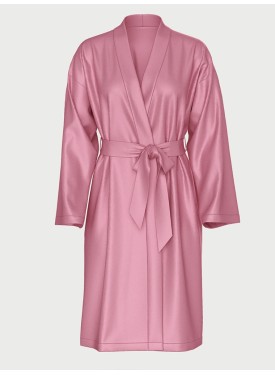 Халат Satin Midi Robe Mauve Pink