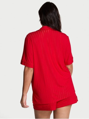 Пижама Ultra-Fine Modal Short Pajama Set Lipstick