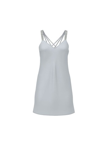 Пеньюар Gradient Shine Strap Satin Slip Dress Sterling