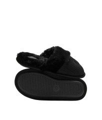Домашні капці Cable Knit Slippers Black PINK