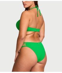 Купальник Archives Swim Sexy Tee High-Neck Push-Up Top Brazilian Bikini Bottom Island Jade
