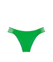 Купальник Archives Swim Sexy Tee High-Neck Push-Up Top Brazilian Bikini Bottom Island Jade