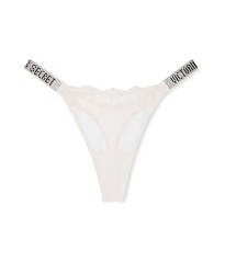Трусики Bombshell Shine Strap Thong Panty White