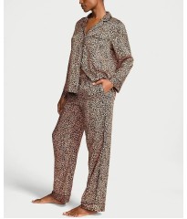 Піжама Satin Long Pajama Set New Leo