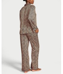 Піжама Satin Long Pajama Set New Leo