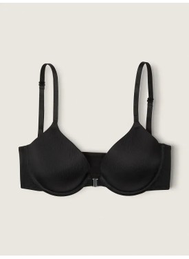 Бюстгальтер с застежкой спереди T-Shirt Lightly Front-Close Lined Bra Black