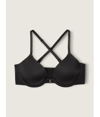 Бюстгальтер із застібкою спереду T-Shirt Lightly Front-Close Lined Bra Black