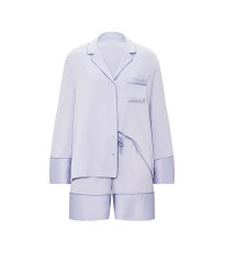 Піжама Signature Satin Long-Sleeve Short Lilac