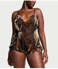 Ромпер Leopard Burnout Romper