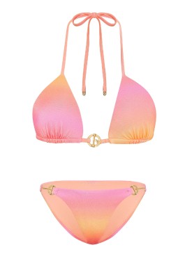 Купальник Archives Toggle Push-Up Triangle Top Bikini Bottom Ombré Pink