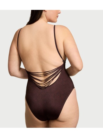 Купальник VS Archives Strappy Hardware Cheeky One-Piece Swimsuit 