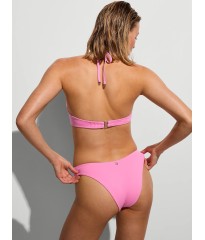 Купальник Bombshell Add-2-Cups Diamanté Push-Up Bikini Top Brazilian Bikini Bottom Pink Sugar Shine
