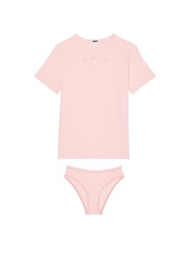 Пижама футболка + трусики PINK