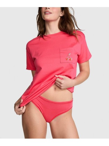 Пижама футболка + трусики PINK Cherry