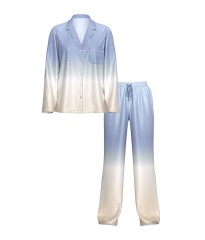 Піжама Glazed Satin Ombré Long Pajama Set