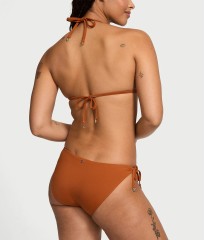 Купальник Essential Diamanté Triangle Top Side-Tie Bikini Bottom Apple Cinnamon