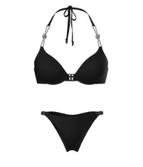 Купальник Shine Rope Bombshell Itsy Bikini Bottom Black