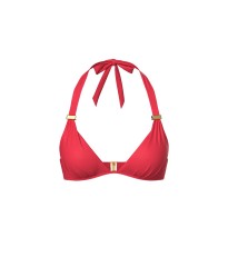 Купальник Essential Harlow Halter Push-Up Top Bikini Bottom Pink Island
