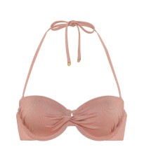 Купальник Shimmer Balconette Bandeau Top Bikini Bottom Dusk Rose
