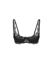 Бюстгальтер Rose Lace Uplift Balconette Bra Jet Black