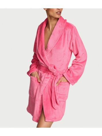 Плюшевий халат Short Cozy Robe Angel pink Hearts