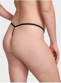 Трусики Mesh V-string Panty Strawberry Black