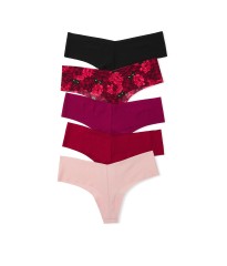 Набір трусиків 5-Pack No-Show Thong Panties Multi color