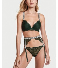 Пояс VERY SEXY Shine Strap Garter Belt Green Lace