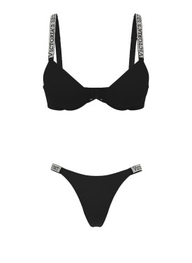 Комплект Bombshell Logo Shine Strap Add-2-Cups Push-Up Bra Set