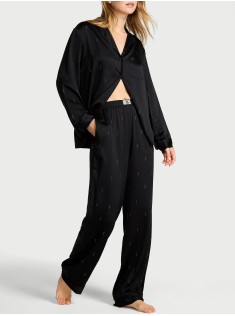 Піжама Black Signature Satin Shine Long Pajama Set