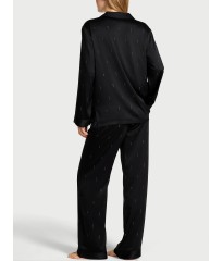 Піжама Black Signature Satin Shine Long Pajama Set
