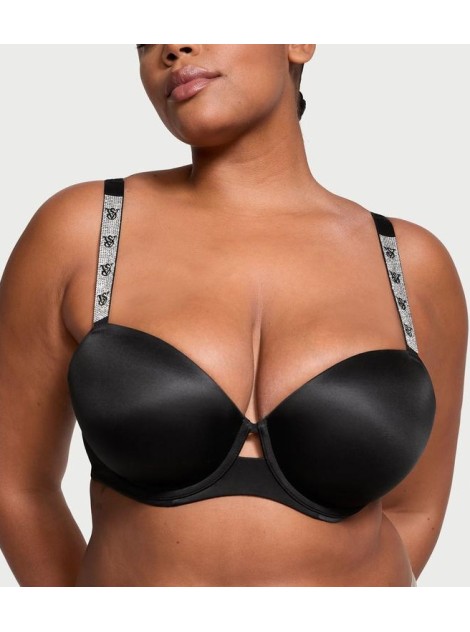 Бюст Lightly Lined shine strap black lace bra
