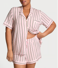 Піжама Modal Short Pajama Set Blossom Stripes