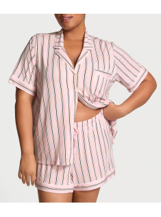 Піжама Modal Short Pajama Set Blossom Stripes
