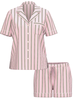 Піжама Modal Short Pajama Set Blossom Stripes