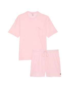 Пижама Cotton Short Pajama Set Angel Pink