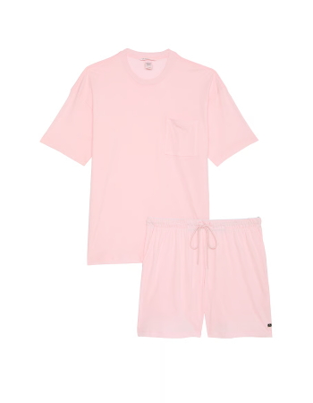 Пижама Cotton Short Pajama Set Angel Pink