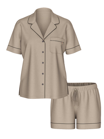 Пижама Modal Soft Short Pajama Set Turtle Dove