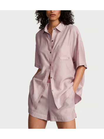 Піжама Modal-Cotton Short Pajama Set Rose