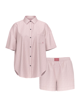 Піжама Modal-Cotton Short Pajama Set Rose
