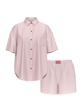 Піжама Modal-Cotton Short Pajama Set Rose