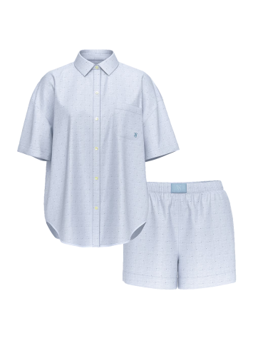 Піжама Modal-Cotton Short Pajama Set Jupiter Herringbone