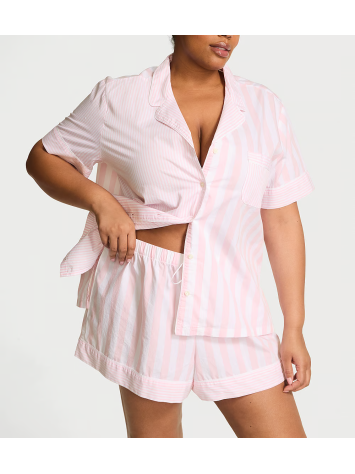 Пижама Heritage Cotton Short Pajama Set Stripe Print