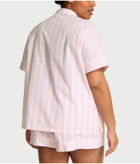 Піжама Heritage Cotton Short Pajama Set Stripe Print