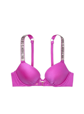 Топ Вікторія Сикрет з подвійним пушапом Shine Strap SWIM Fuchsia