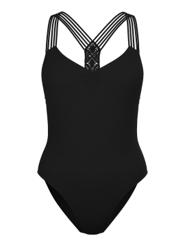 Купальник Archives Beach Macrame One-Piece Swimsuit Black