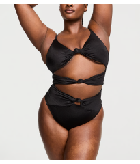 Купальник Knotted One-Piece Swimsuit Black