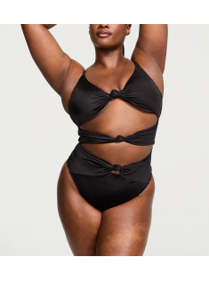 Купальник Knotted One-Piece Swimsuit Black