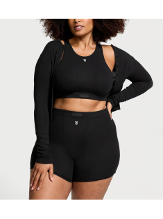 Костюм 3-Piece Ribbed Modal Boxer Briefs Set Black